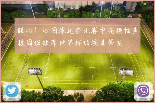 暖心！法国球迷在比赛中亮横幅声援因伤缺席世界杯的埃基蒂克